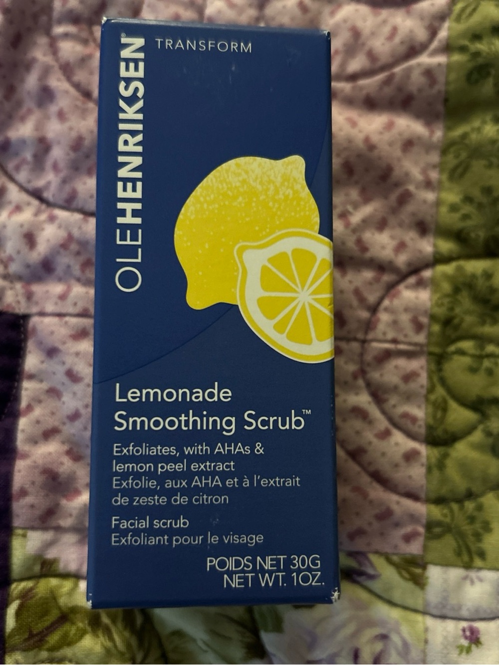 Ole Henriksen Blue and Yellow Lemonade Smoothing Scrub
